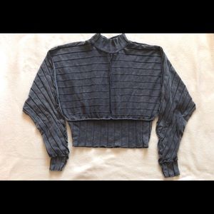 Urban Outfitters crop mock neck